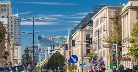 Pogoda. Warszawa. W środę słońce, ale i deszcz