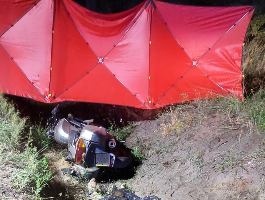 Śmiertelny wypadek motocyklisty w Zawidzu Kościelnym