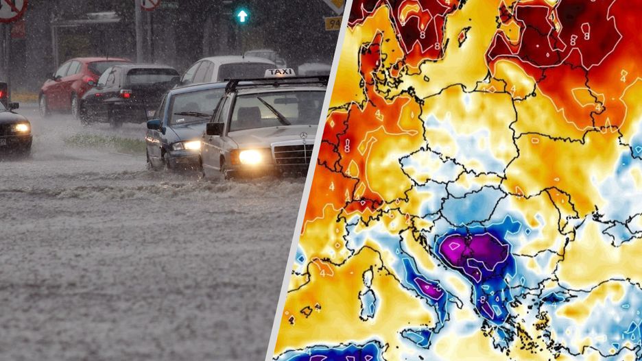 Pogoda. Burze z ulewami nad Polską. Ryzyko podtopień w miastach