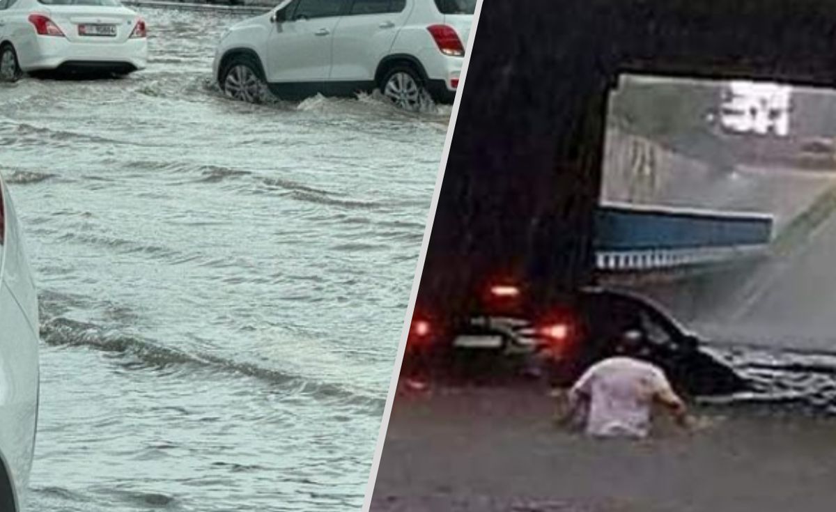 Ulewa na wschodzie Chorwacji. Samochody zaczęły pływać ulicami, niczym rzekami