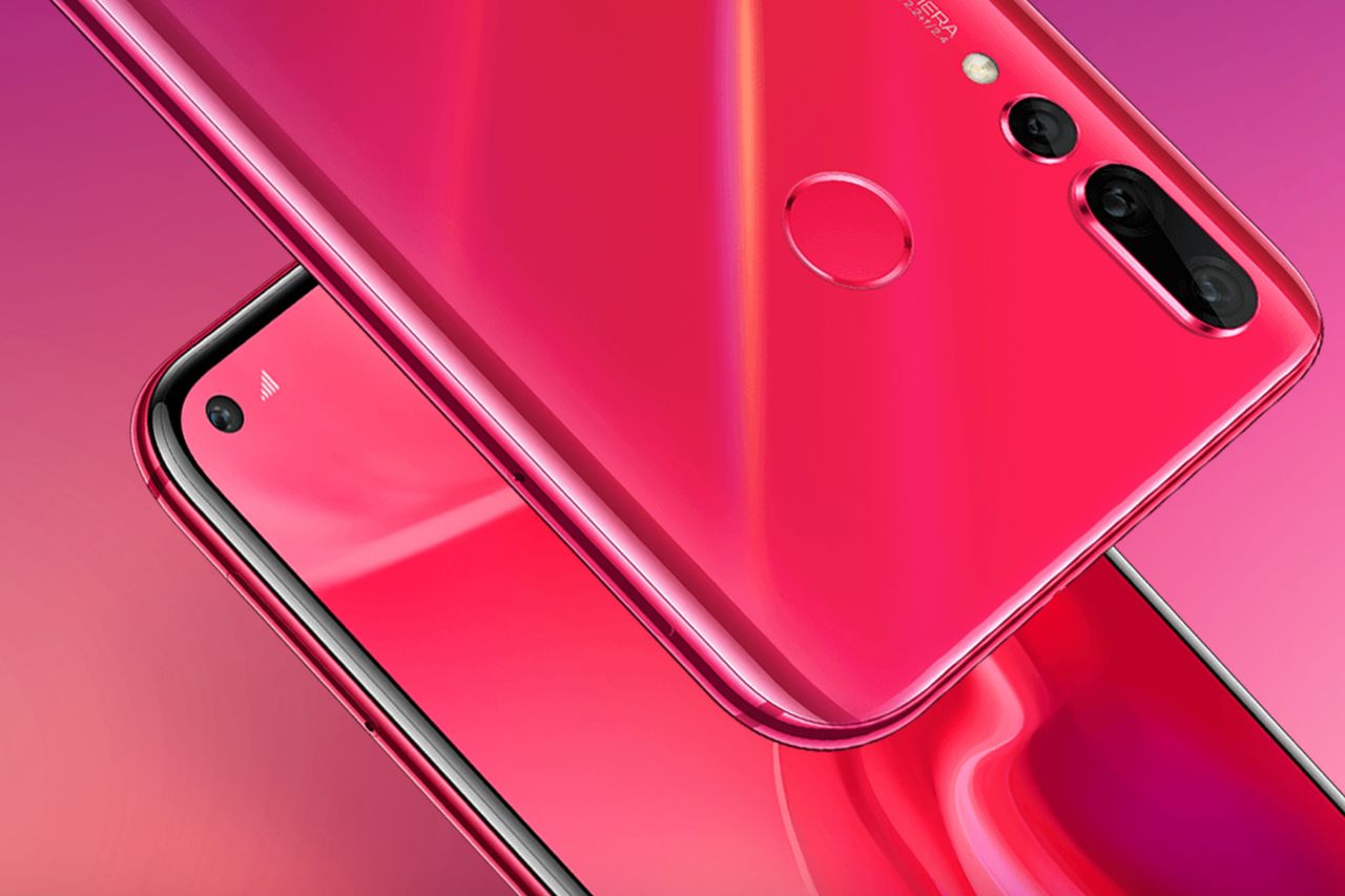 Huawei nova 4: nowy smartfon z otworem w ekranie i imponującą liczbą megapikseli