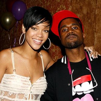 Rihanna CAŁUJE SIĘ Z Kanye Westem! Rzuciła Chrisa?!