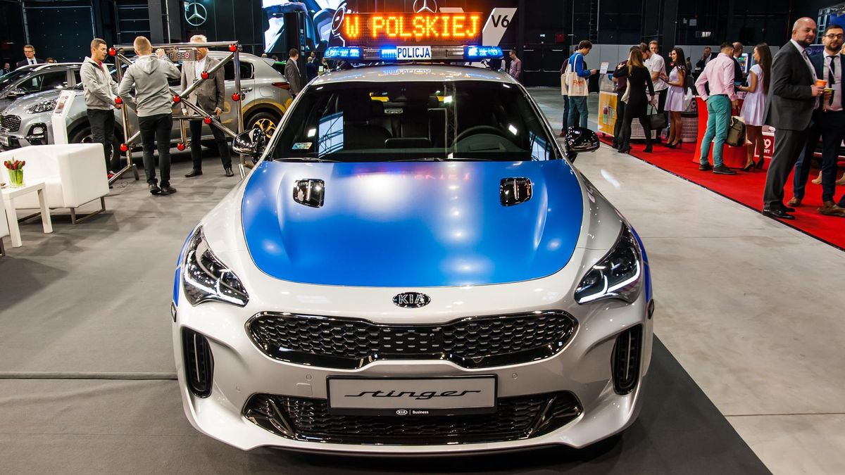 Tak ładnych i tak szybkich radiowozów jeszcze w naszej policji nie było.