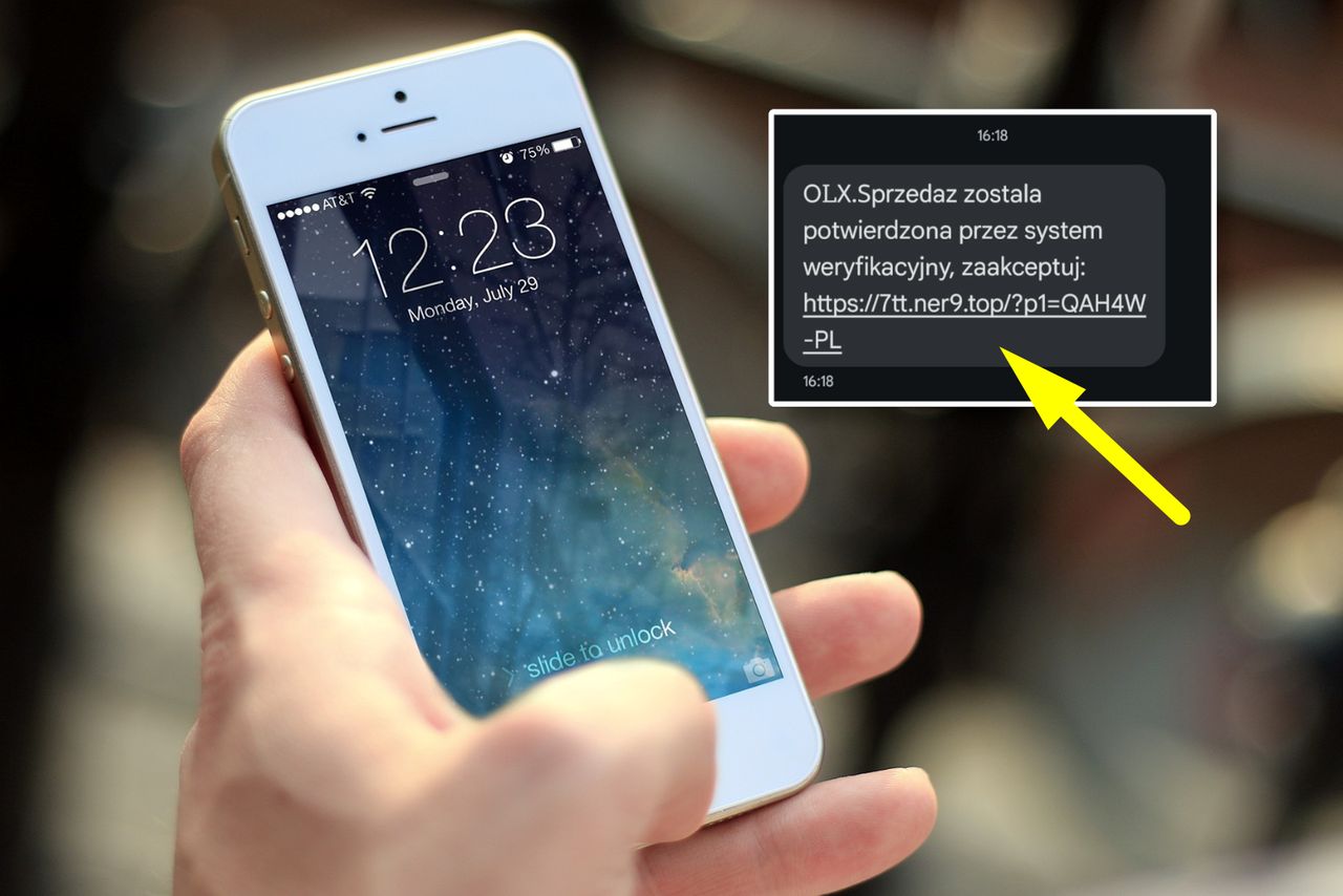 Uwaga na fałszywe SMS-y "od OLX"