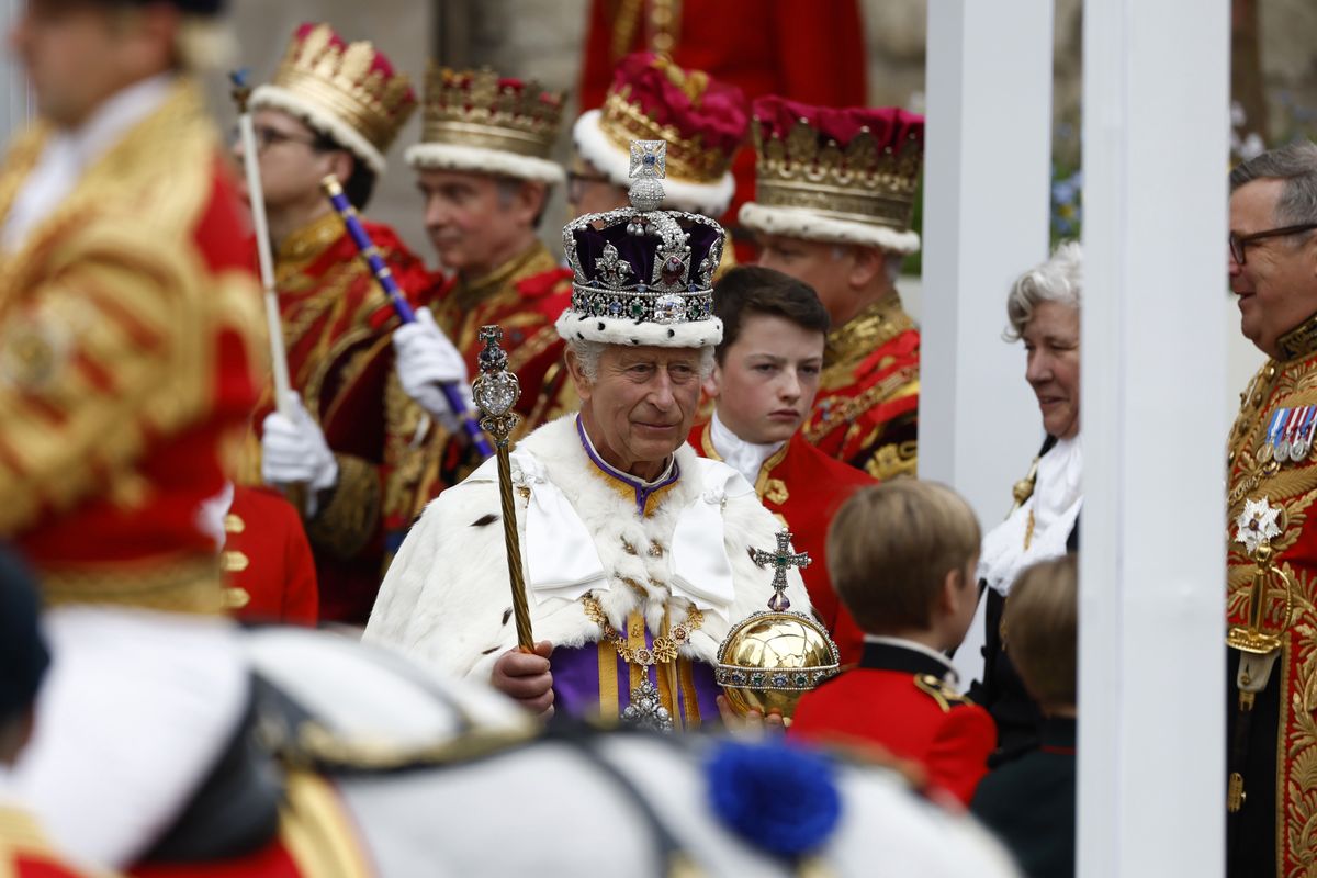 Karol III koronowany na króla Wielkiej Brytanii