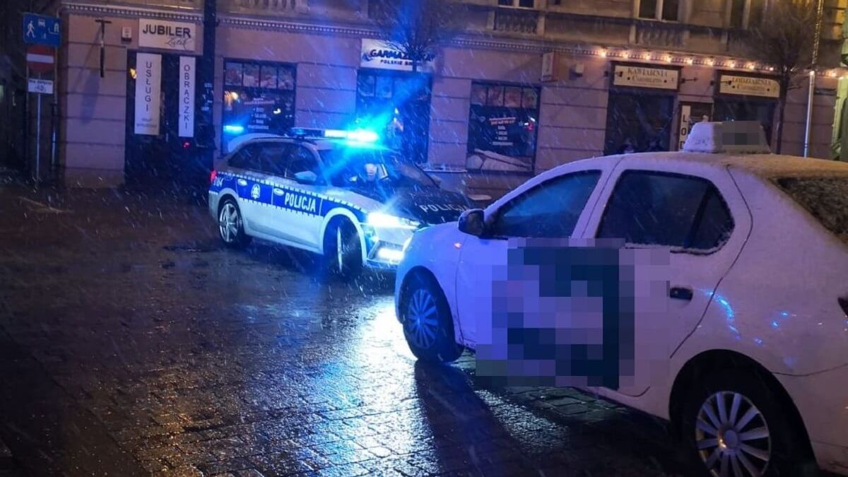 Kontrole kierowców aplikacji do przewozu osób w Lublinie