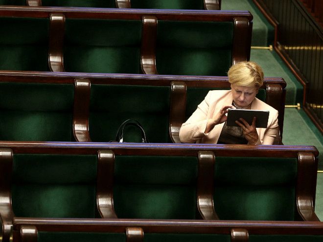 Posłowie i tablety to bezpieczne połączenie?