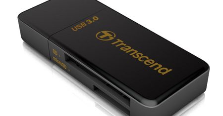 Transcend RDF5 - podręczny czytnik kart SD z USB 3.0