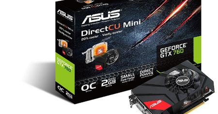 Mała karta ASUS GeForce GTX 670 DirectCU Mini