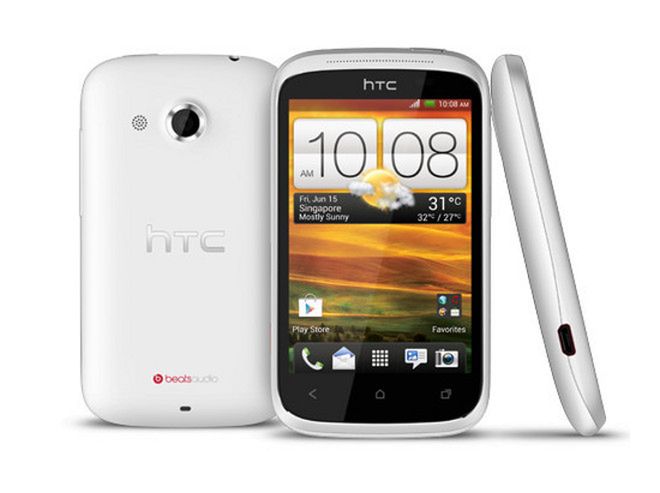 Test telefonu HTC Desire C - Ice Cream Sandwich na 600 MHz