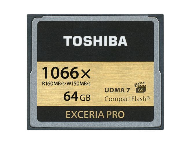 Toshiba Exceria PRO - superszybkie karty CF
