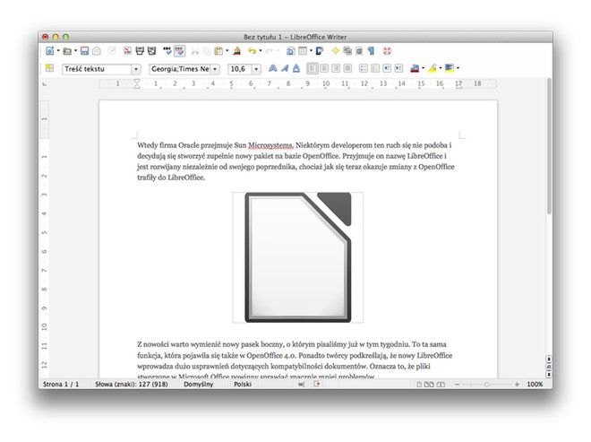 LibreOffice 4.1 z lepszą kompatybilnością dokumentów
