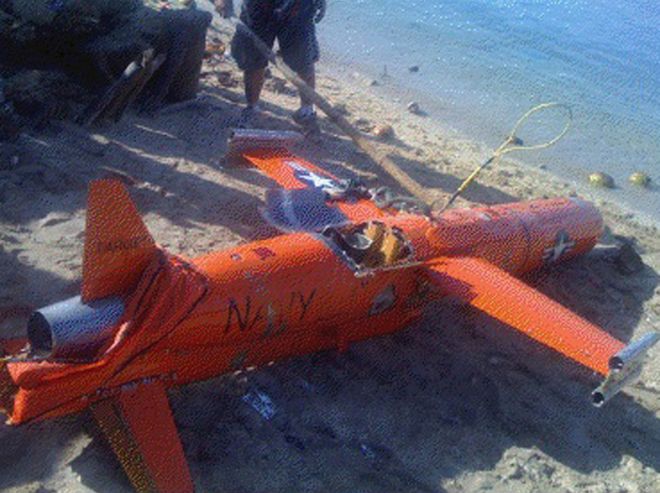 Rybacy znaleźli amerykańskiego drona
