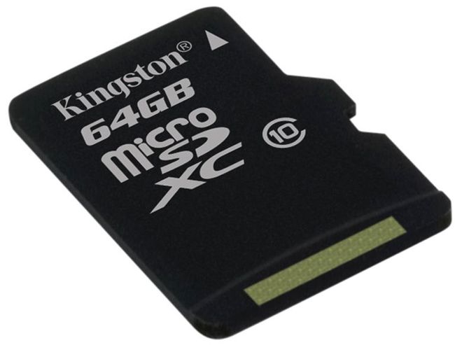 Karty Kingston microSDXC 64 GB klasy 10