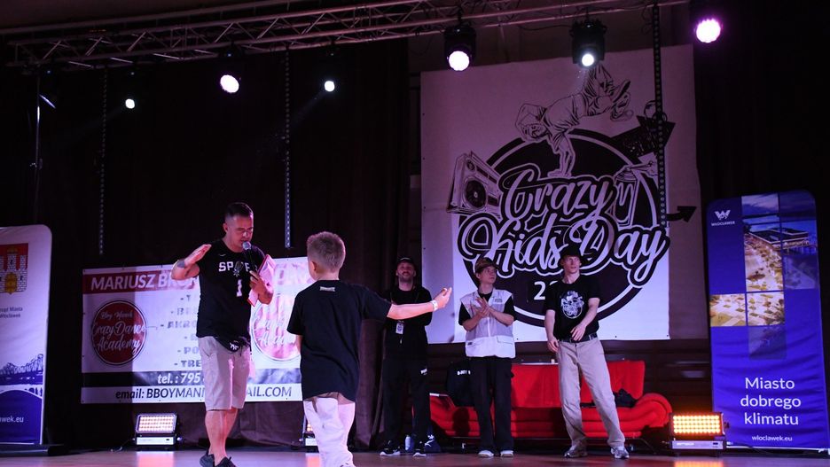 Crazy Kids Day 2025 w Hali Sportowo-Widowiskowa OSiR we Włocławku.