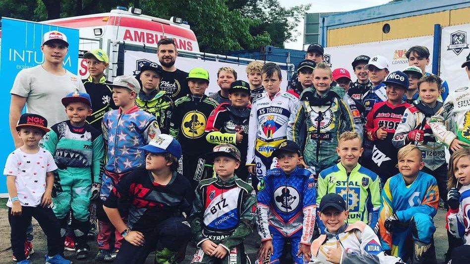 Uczestnicy Gdańsk Speedway Camp