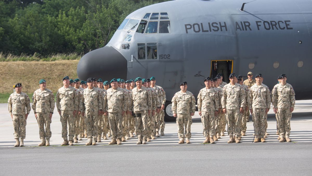 The End Of The Polish Mission In Afghanistan
The last unit of Polish soldiers landed at the airport in Wroclaw, Poland on June 30, 2021. Thus, the Polish mission in Afghanistan ended after 20 years. The welcome was attended by the Minister of National Defense, Mariusz Blaszczak. (Photo by Krzysztof Zatycki/NurPhoto via Getty Images)
NurPhoto
mission, polish, polish solider, solider, last unit, polish soldiers, polish mission, national defense, mariusz blaszczak, krzysztof zatycki, 20 years, welcome, minister, photo, military camouflage, squad, vehicle, aircraft, outdoor