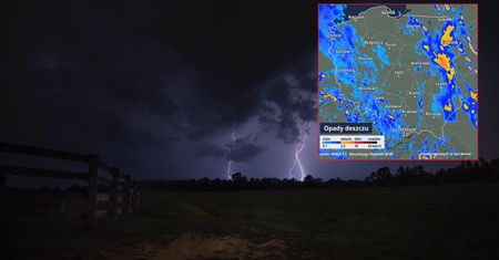 Gwałtowne burze nad Polską. Żywioł szaleje też w Skandynawii