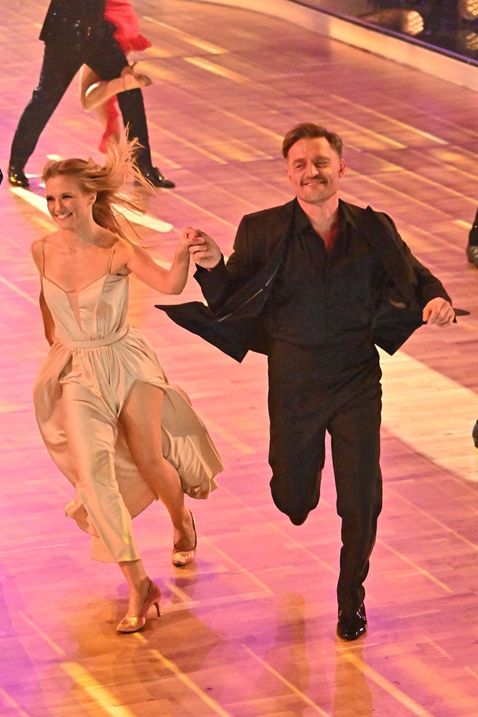 Agnieszka Kaczorowska i Marcin Rogacewicz