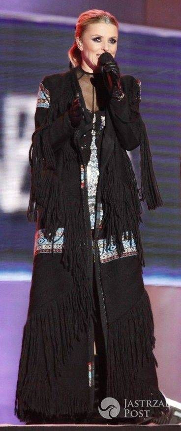 Halina Mlynkova, sylwester TVP 2015, Wrocław (fot. AKPA)
