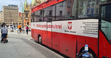 Wrocław. Sukces akcji oddawania krwi w Rynku. Zebrano ponad 20 litrów
