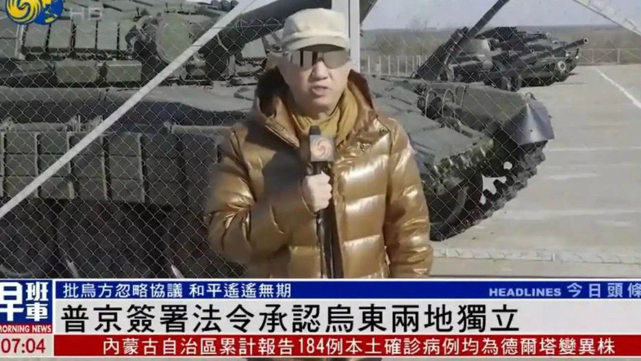 Lu Yuguang to jedyny zagraniczny dziennikarze relacjonujący wojną na Ukrainie z perspektywy rosyjskiej armii 