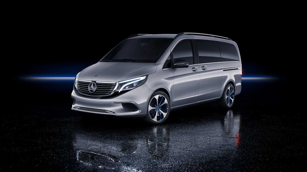 Mercedes EQV Concept. Elektryczny minibus już niebawem w produkcji?