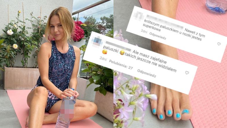Paulina Sykut Jeżyna podbija internet ciekawymi palcami u stóp