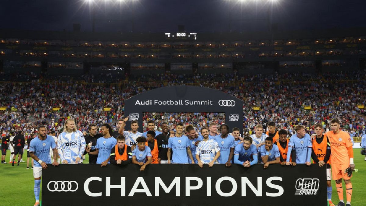 Zdjęcie okładkowe artykułu: Getty Images / Jamie Squire / Na zdjęciu: piłkarze Manchesteru City