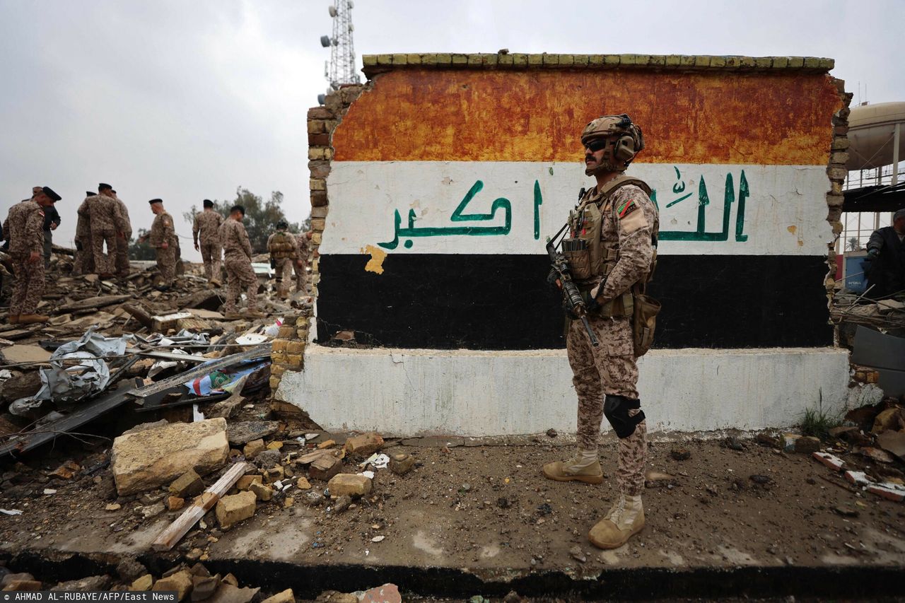 Atak dronów na obiekt USA w Bagdadzie. Ucierpiał też Amazon