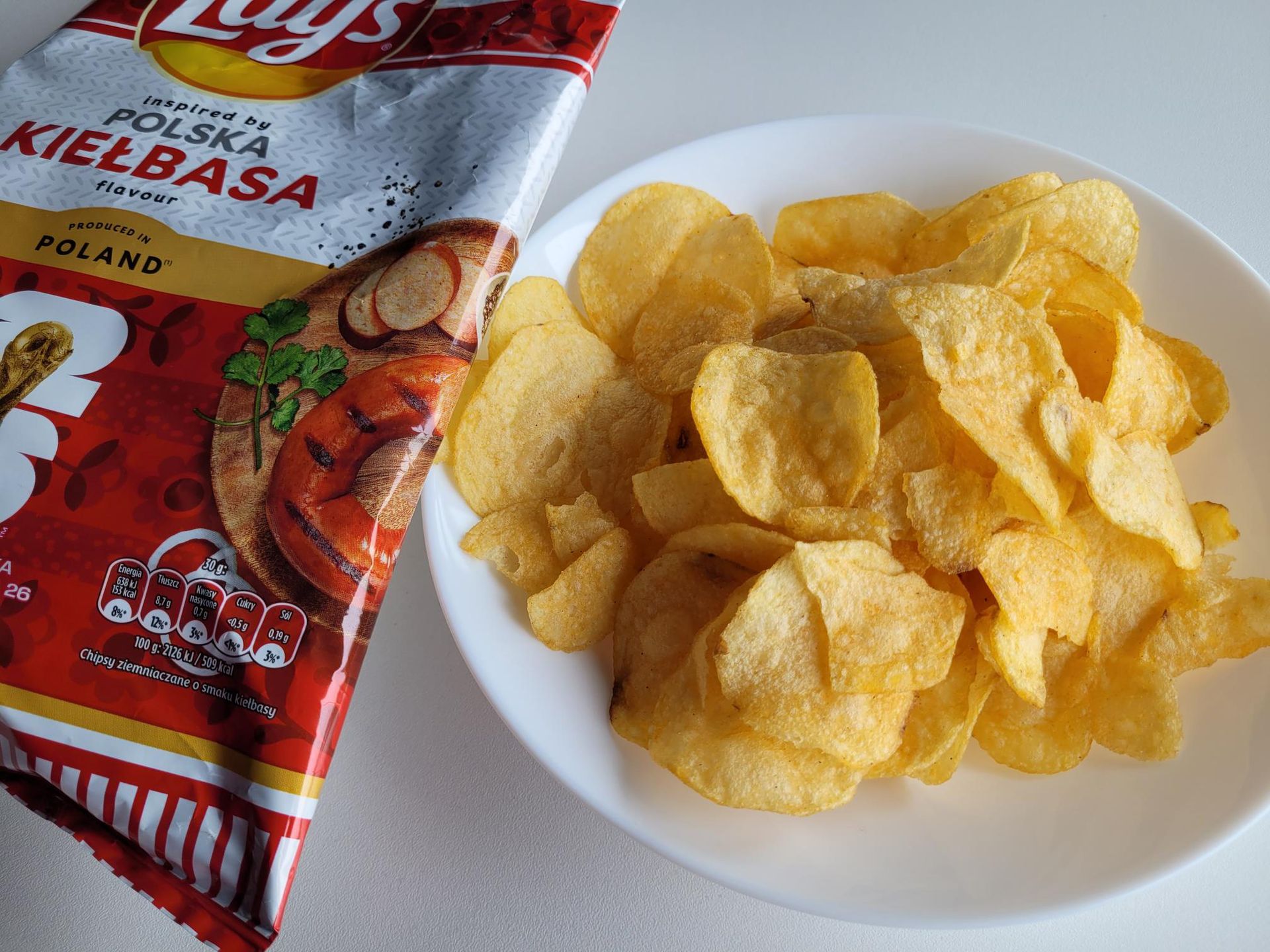 Chipsy Lays o smaku kiełbaski to polski akcent w portfolio marki