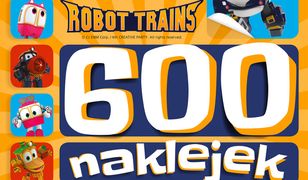 Robot Trains. 600 naklejek
