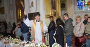 Wielka Sobota 2026. Święcenie pokarmów wielkanocnych w kościele pod wezwaniem świętego Andrzeja Apostoła w Suchedniowie