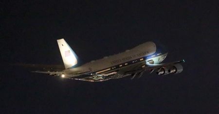Koniec wizyty. Air Force One odleciał