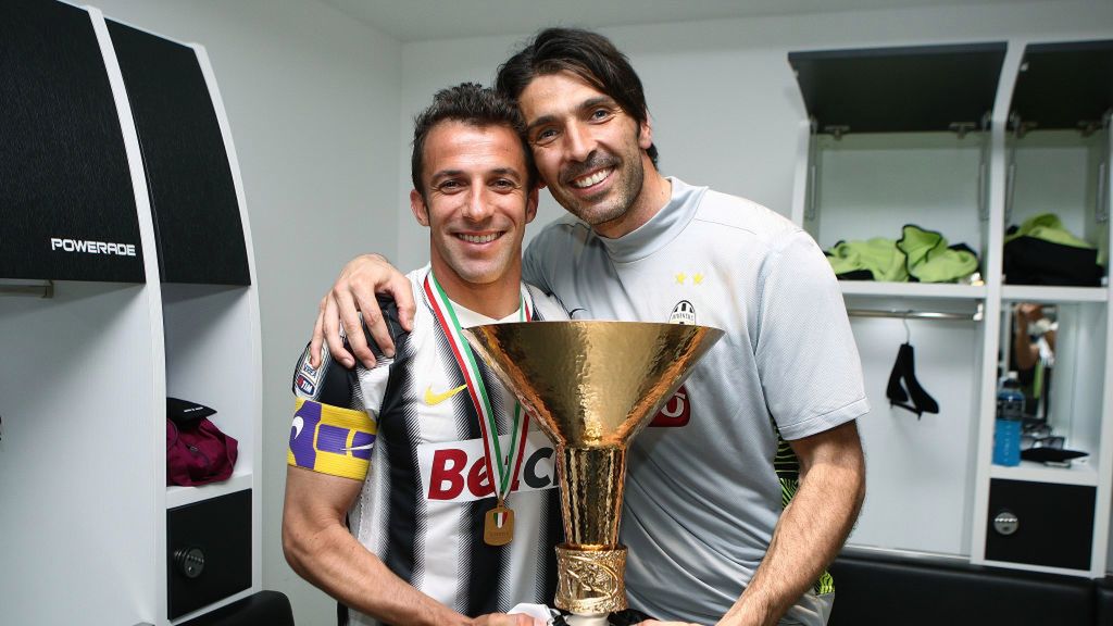 Na zdjęciu od lewej: Alessandro Del Piero i Gianluigi Buffon