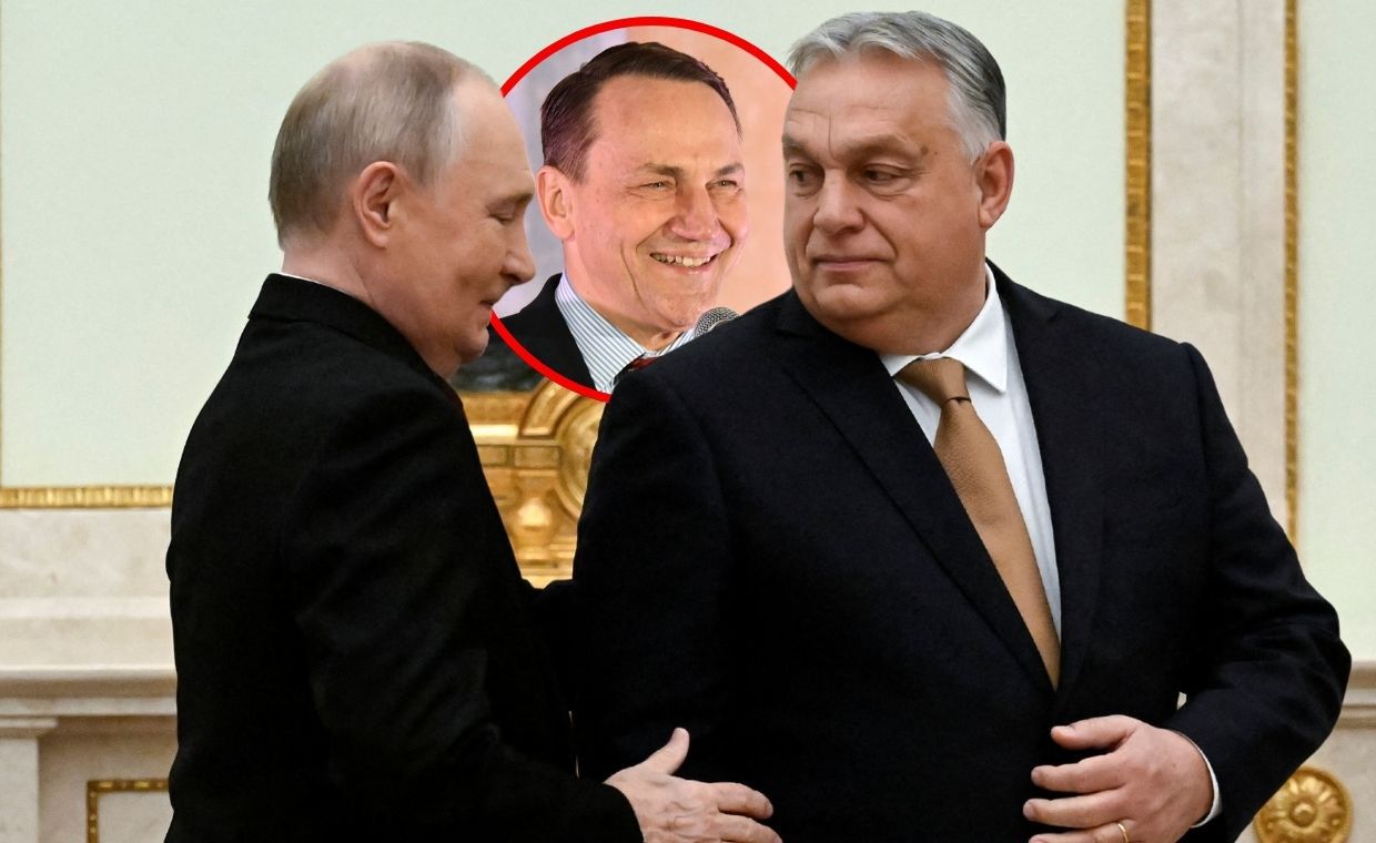 Kreml wypiera się Orbana. Jest reakcja Sikorskiego