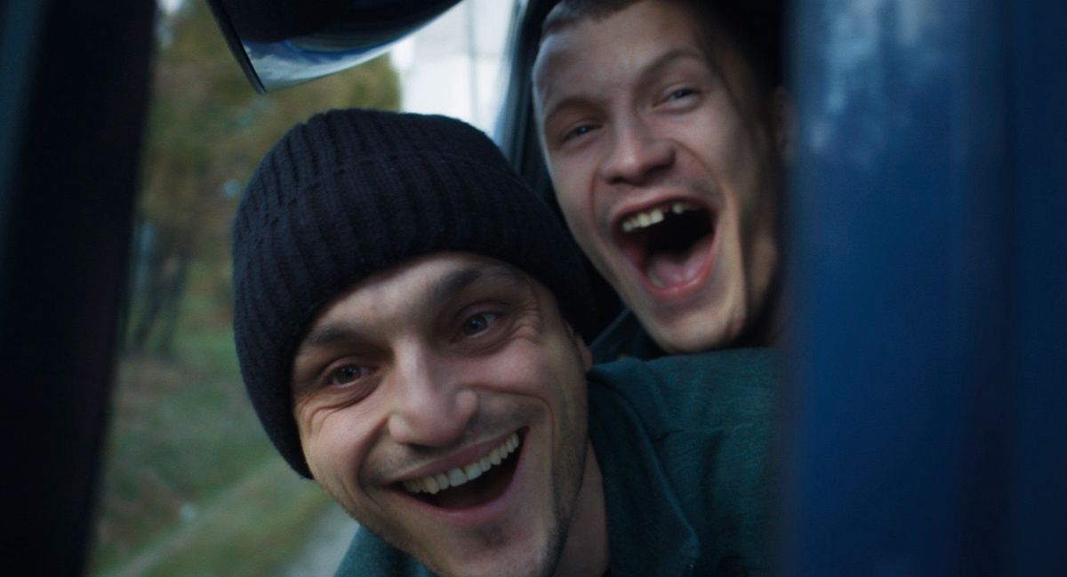 Franz Rogowski i Michał Balicki w filmie "Disco Boy" z programu mbank Nowych Horyzontów