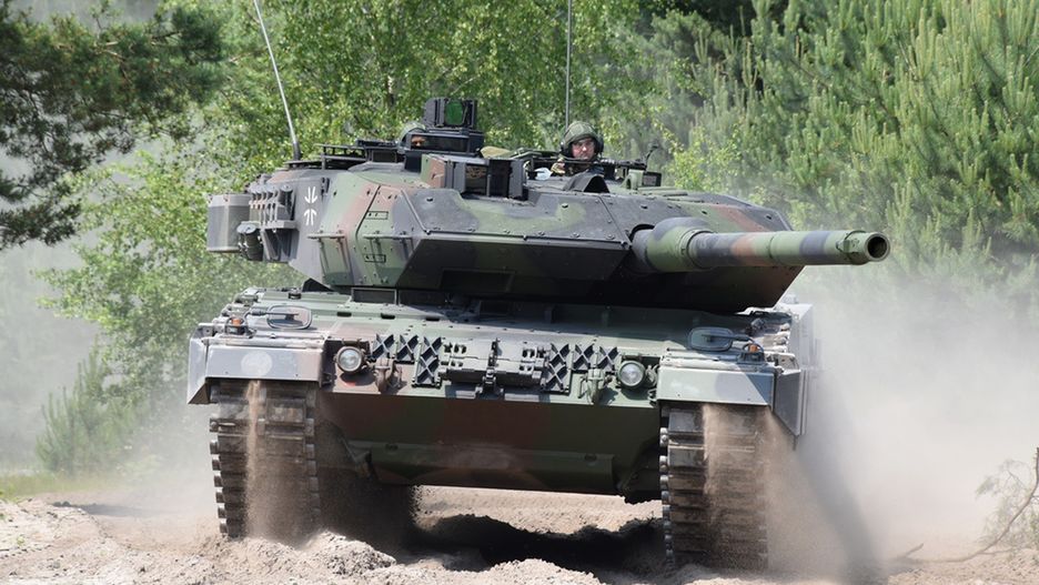 Czołg podstawowy Leopard 2A7.