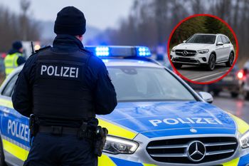 Dramat kierowcy w Niemczech. Nowe auto stanęło w ogniu. Ogromne straty