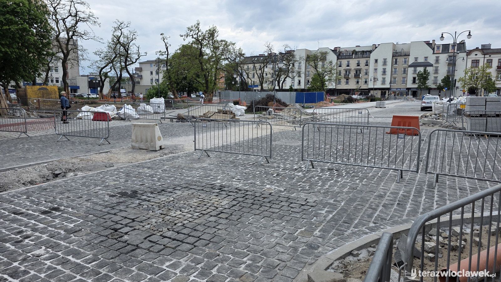 Zielone tereny Śródmieścia miasta Włocławek 07-05-2026