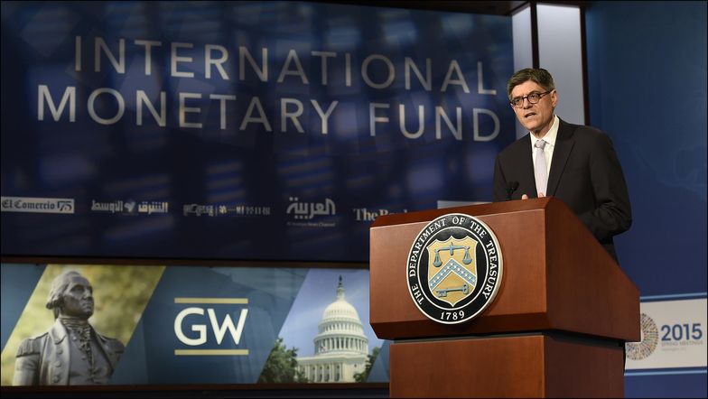 Sekretarz skarbu Stanów Zjednoczonych Jack Lew.