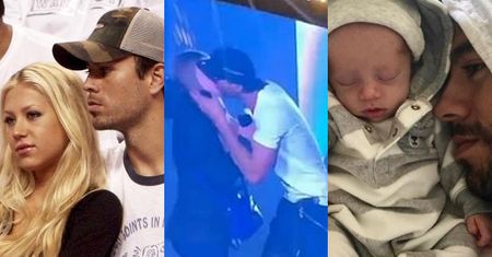 Enrique Iglesias CAŁUJE FANKĘ na scenie. Kilka miesięcy temu piosenkarz został ojcem bliźniaków (WIDEO)