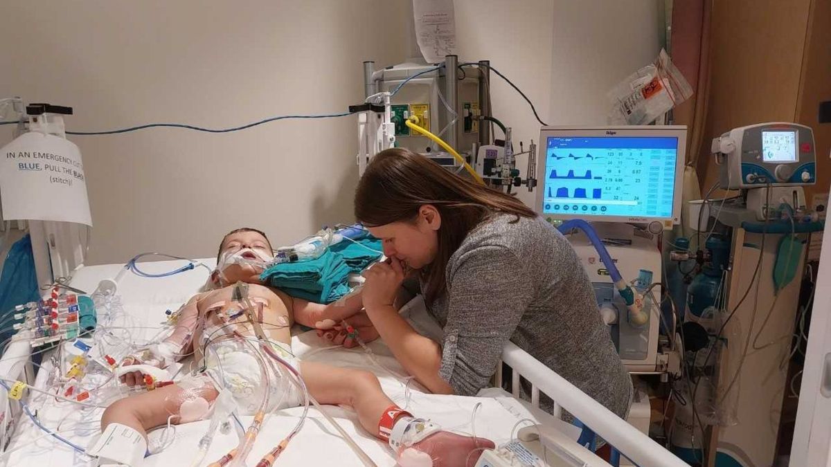 Wiktorek żyje z połową serca. Mama usłyszała od nieznajomego: "rodząc go, wiedziałaś, na co się piszesz"