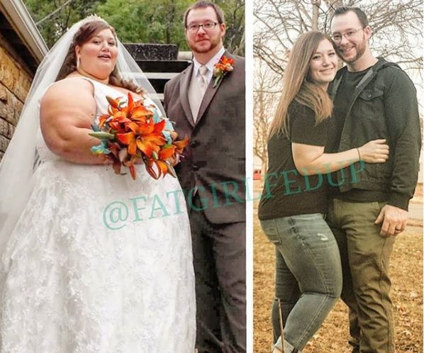 Totalna metamorfoza w 2 lata. Para schudła łącznie 185 kilogramów