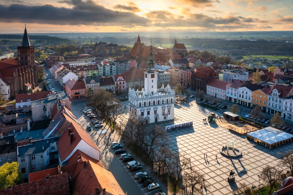 Chełmno uznawane jest za polskie miasto zakochanych