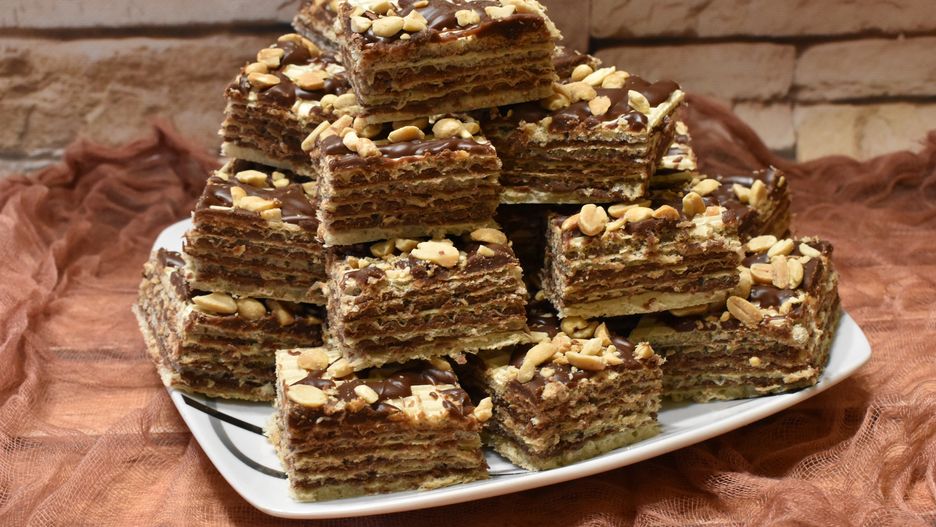 Przekładane wafle. Pyszny deser jak za dawnych lat