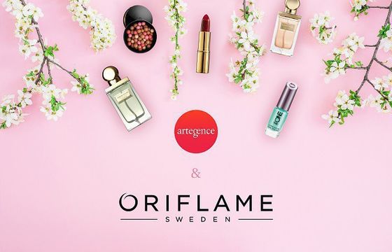 Artegence dla Oriflame w internecie