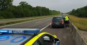 Pijany kierowca z Ukrainy jechał zygzakiem autostradą A4. Został ujęty dzięki reakcji innego uczestnika ruchu
