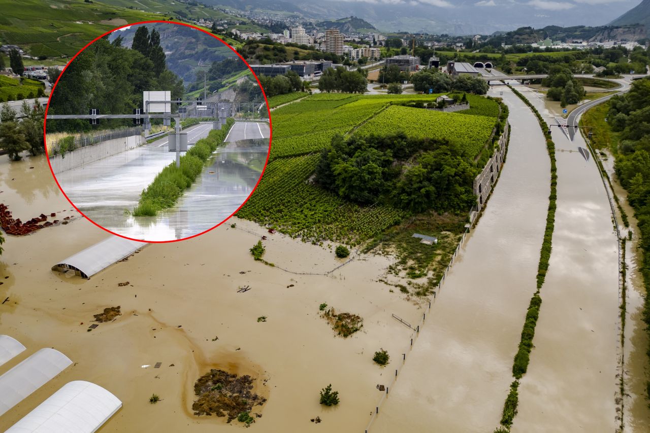 Strong downpours are sweeping through Switzerland. There are no shortages of victims.