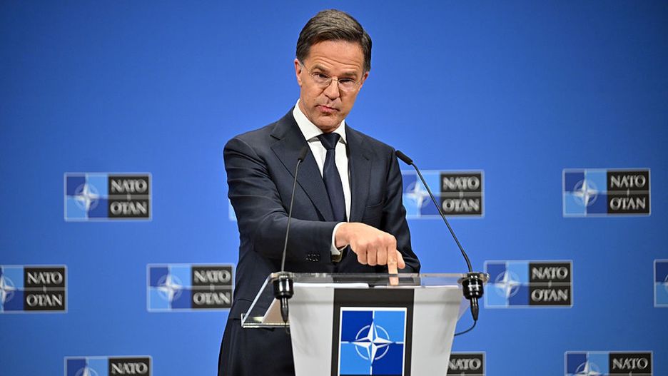 NATO Secretary General Mark Rutte
BRUSSELS, BELGIUM - JUNE 04: NATO Secretary General Mark Rutte holds a press conference ahead of the Defense Ministers meeting at NATO Headquarters in Brussels, Belgium on June 04, 2025. (Photo by Dursun Aydemir/Anadolu via Getty Images)
Anadolu
brussels